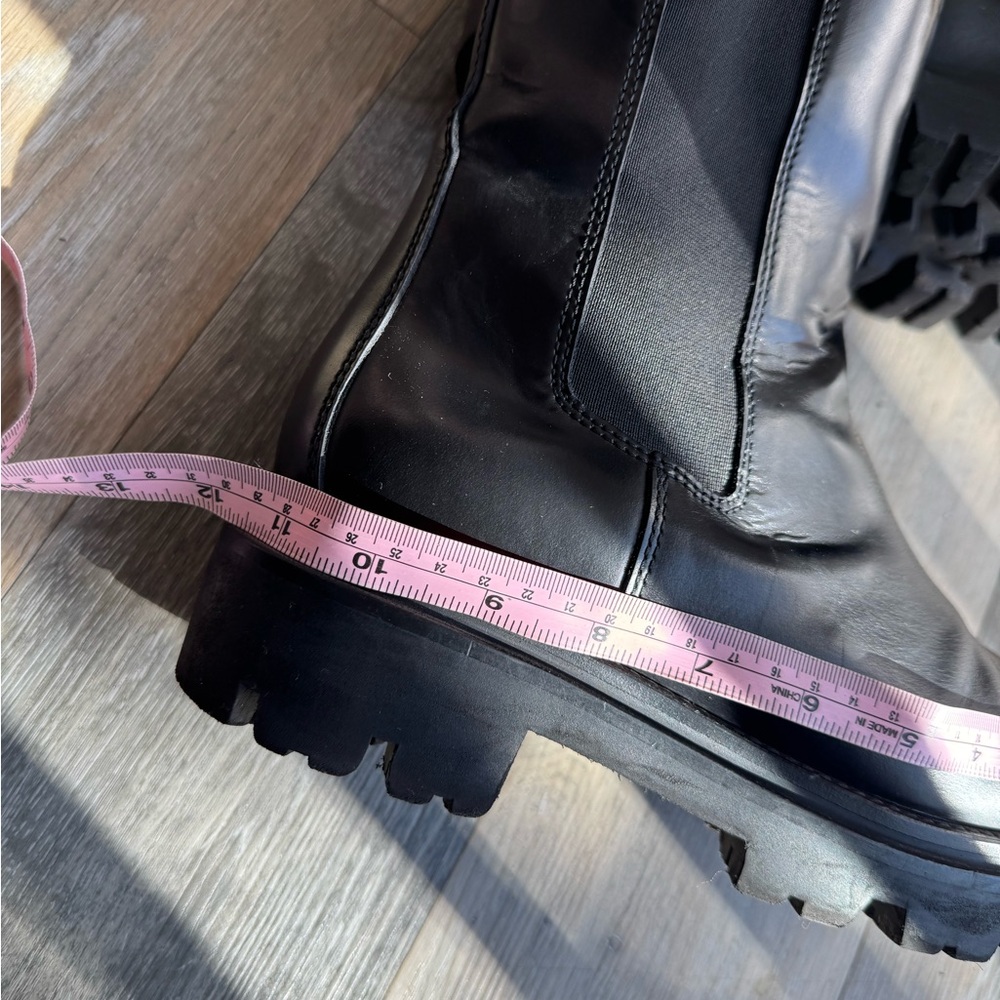 Isabel Marant Black Maxi Chunky Combat Boots size 41 - Picture 4 of 8
